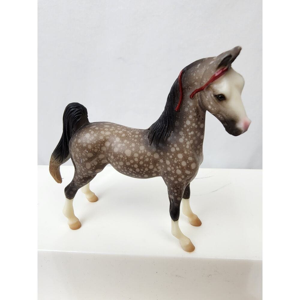 5 Breyer 1999 Stablemates Dappple Gray (2) Red Bay Quarter Red Roan Black Foal - Picture 4 of 8